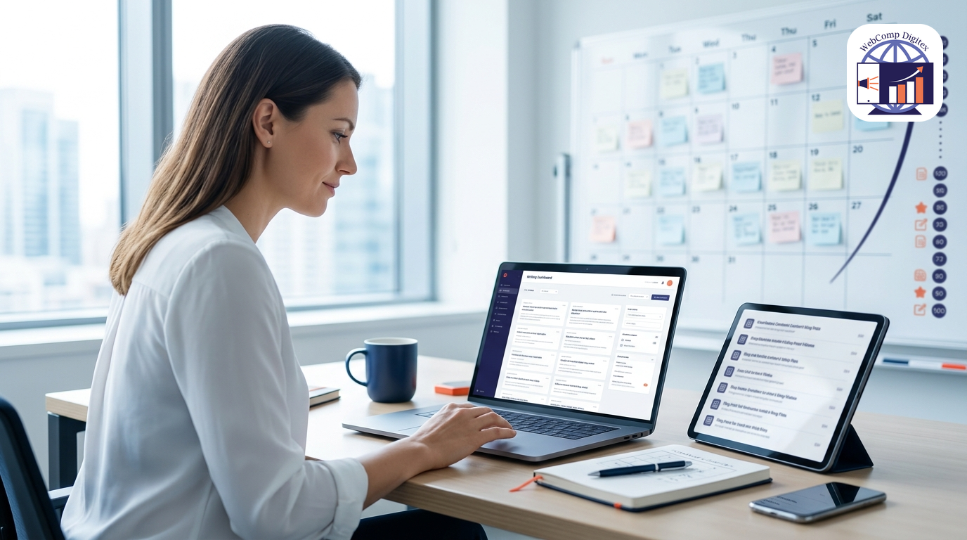 How to Generate 100 Blog Posts Per Month with AI
