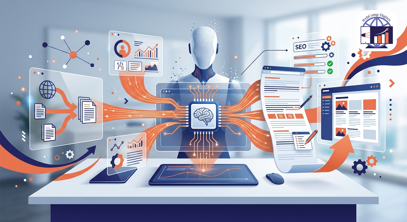 How to Generate 100 Blog Posts Per Month with AI